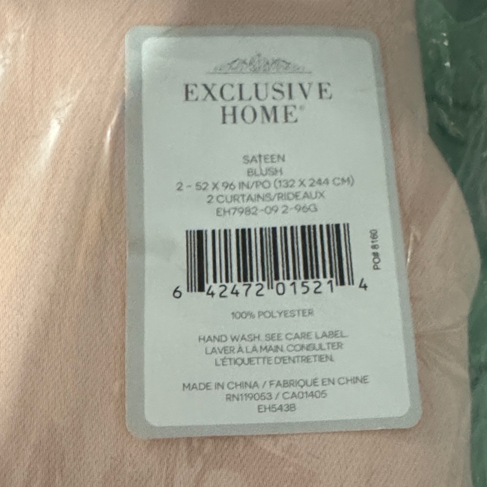 Exclusive Home Blush Curtains